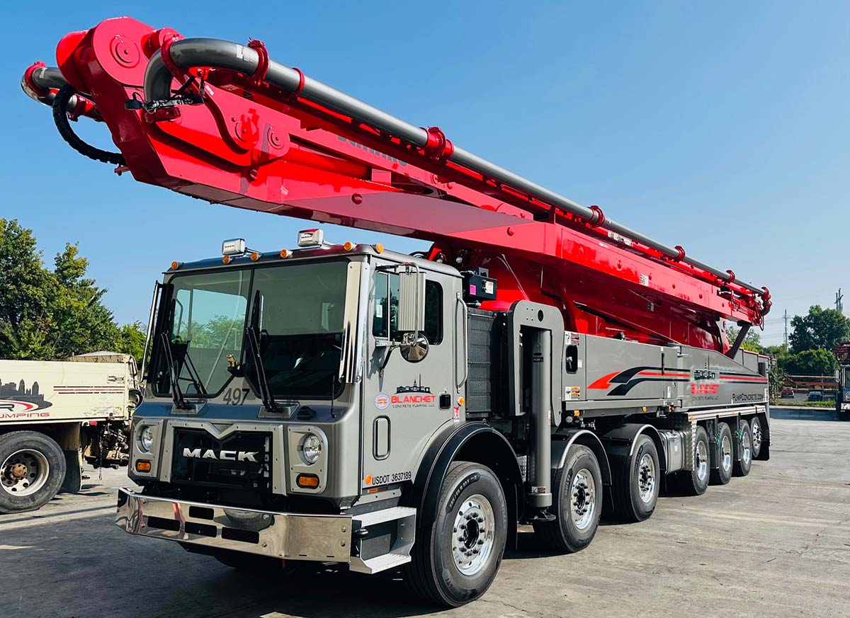 Schwing S 58 SX concrete pump