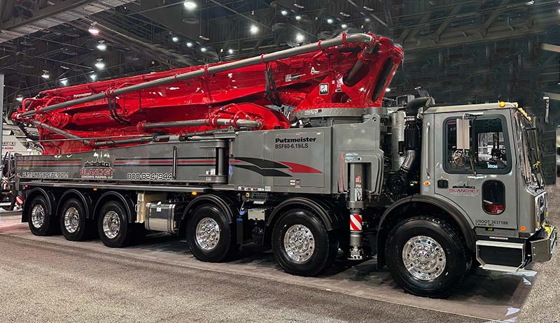Putzmeister 60Z concrete pump profile