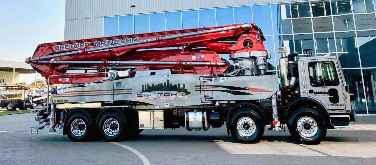 Liebherr 47 XXT concrete pump